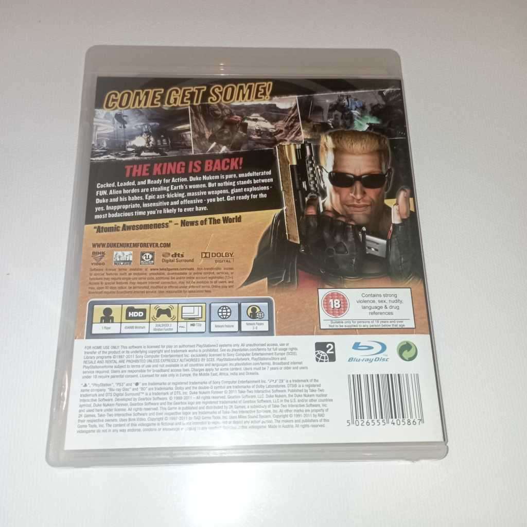 Duke Nukem Forever [PS3]  **CIB**